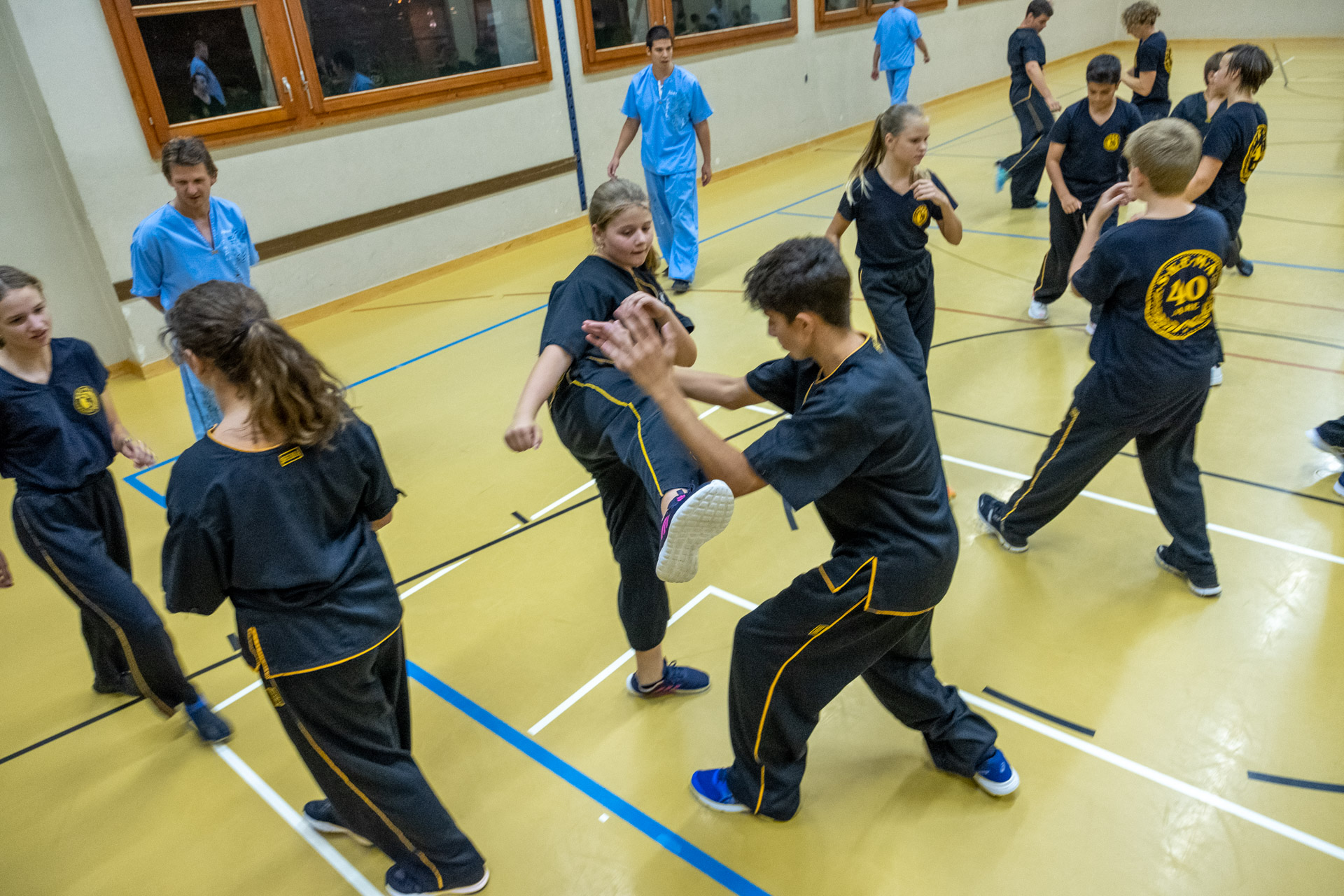 Kung Fu Förderprojekt Schulhaus Chrüzächer in Regensdorf