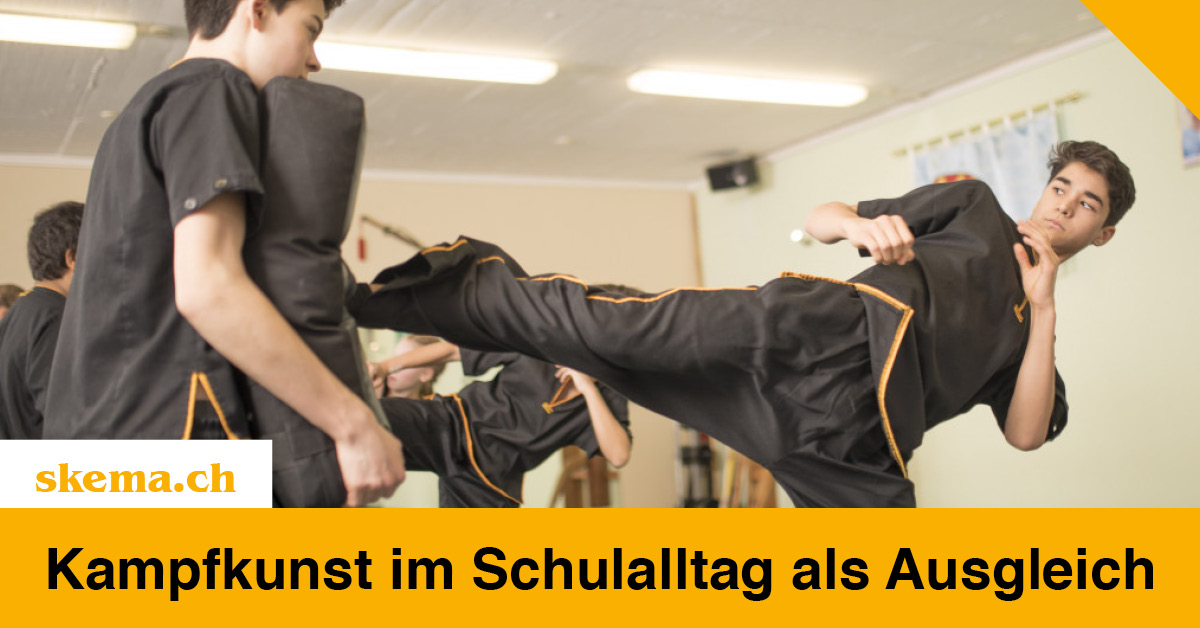 Kampfkunst im Schulalltag als Ausgleich